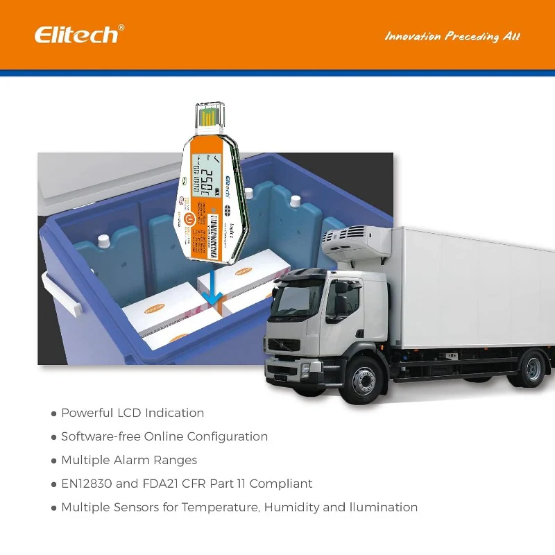 Elitech LogEt 1 Single-Use Temperature Data Logger, Range -30 To 70°C - Image 5