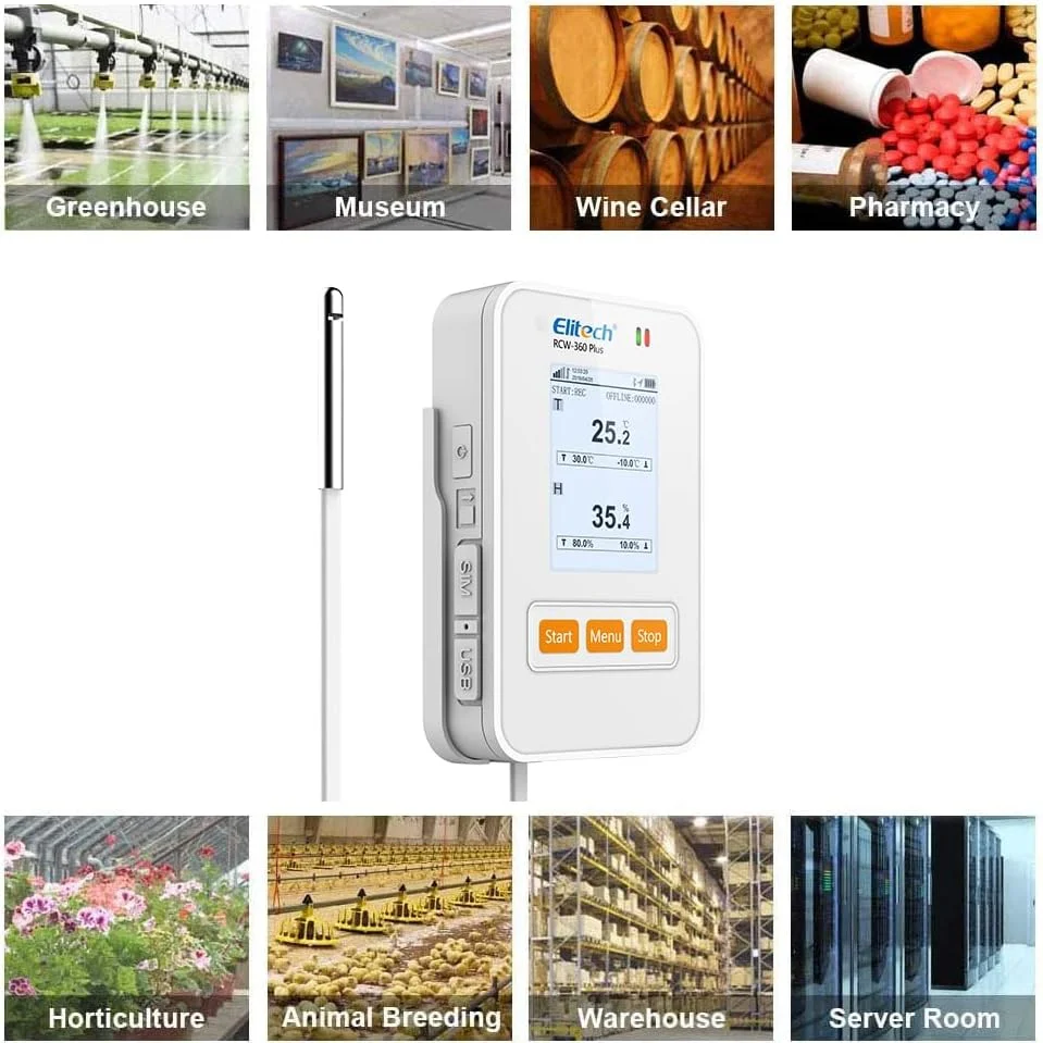Elitech RCW-360 Plus 4G Temperature And Humidity Data Logger With External Probe - Image 5