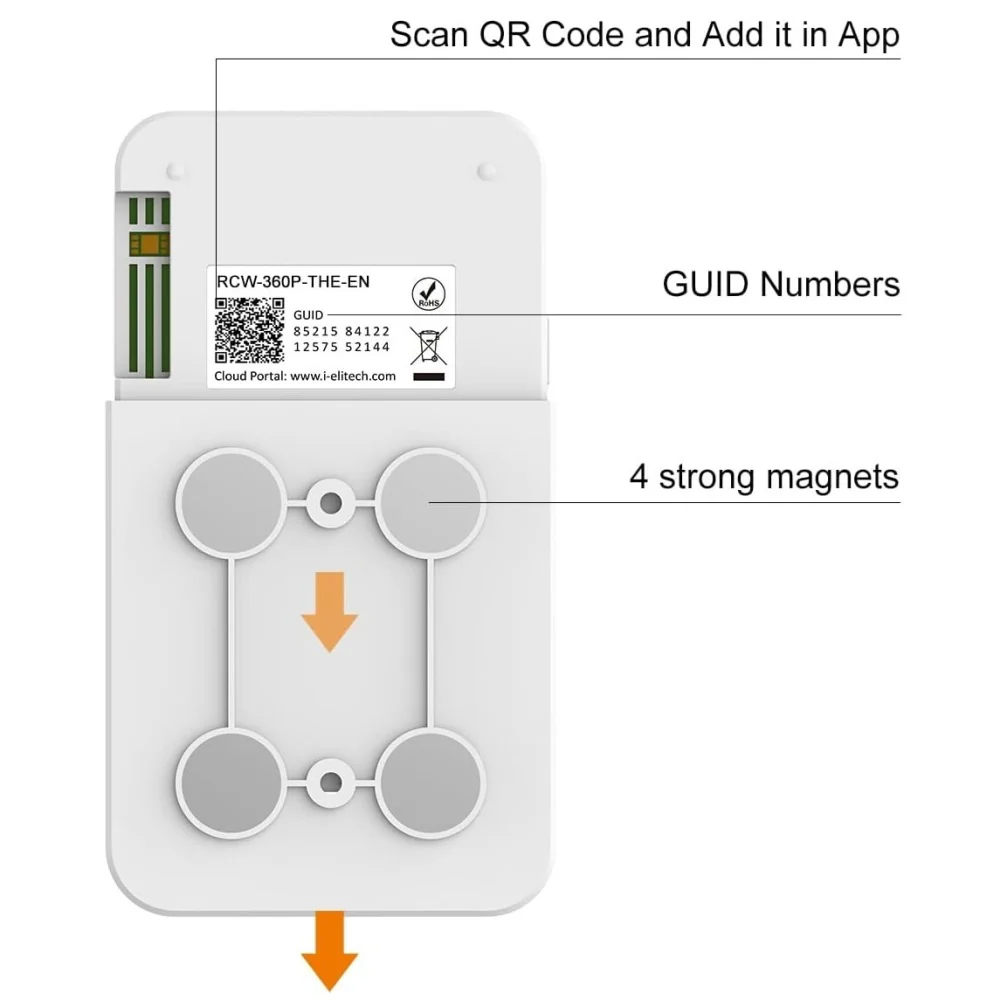 Elitech RCW-360 Plus 4G Temperature And Humidity Data Logger With External Probe - Image 3