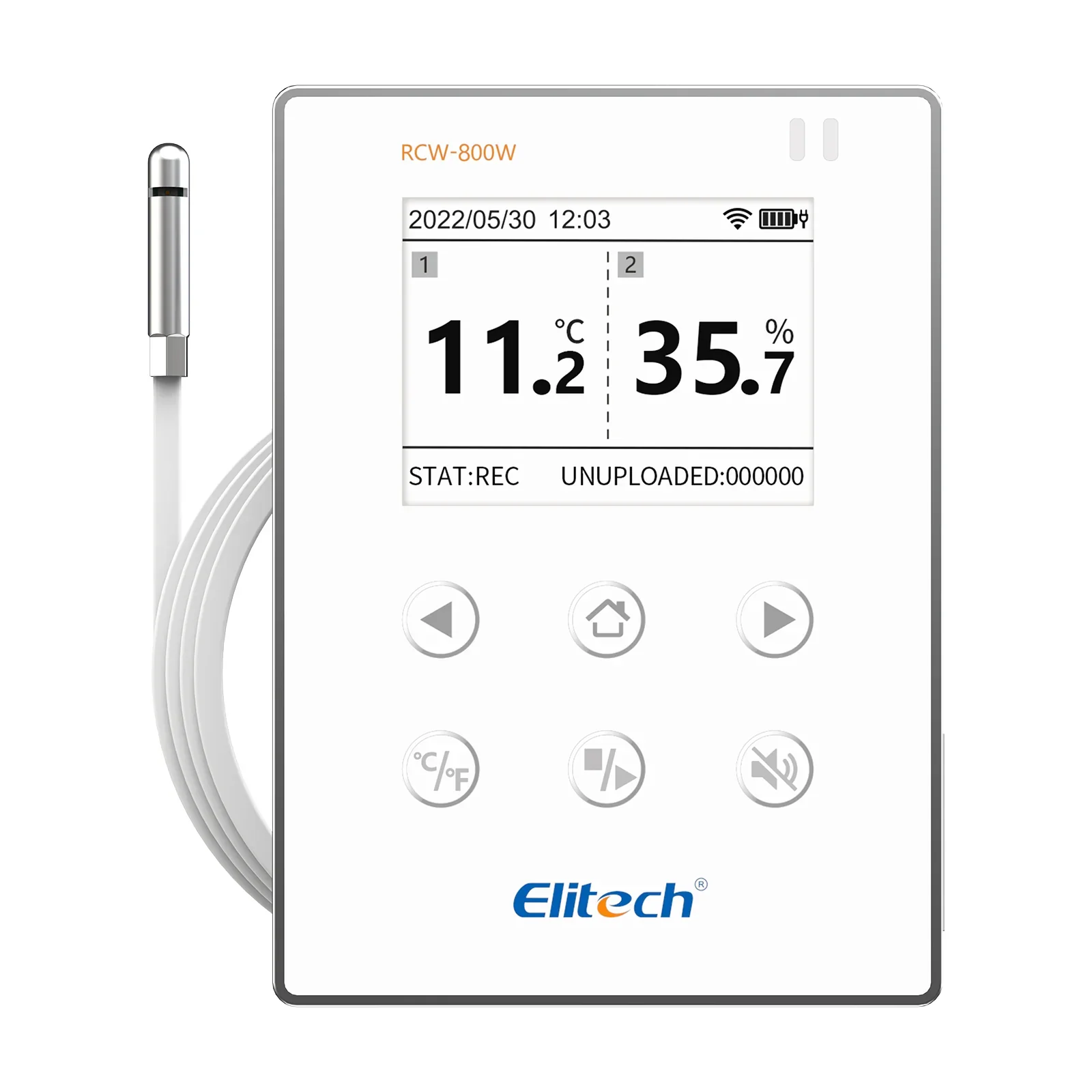 Elitech RCW-800W-THE Temperature and Humidity Data Logger