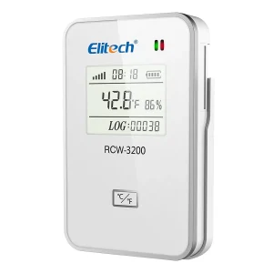Elitech RCW-3200-TH Wireless Sensor Data Logger of Temperature and Humidity Monitor System (Work with RCW-3000) with Cloud and Mobile App